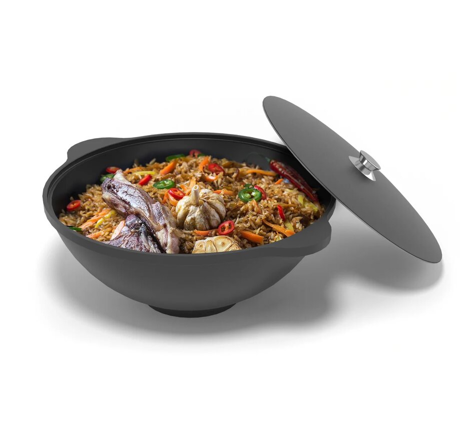 Казан Везувий 6 л с крышкой